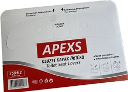 KLOZET KAPAK ÖRTÜSÜ 250 Lİ PAKET APEXS