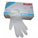 BEYBİ - LATEX ELDİVEN PUDRALI MEDIUM BEDEN 20 li KOLİ