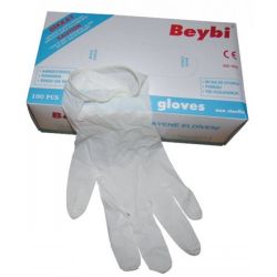 LATEX ELDİVEN PUDRALI MEDIUM BEDEN 20 li KOLİ