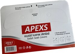APEXS KLOZET KAPAK ÖRTÜSÜ 250 Lİ PKT