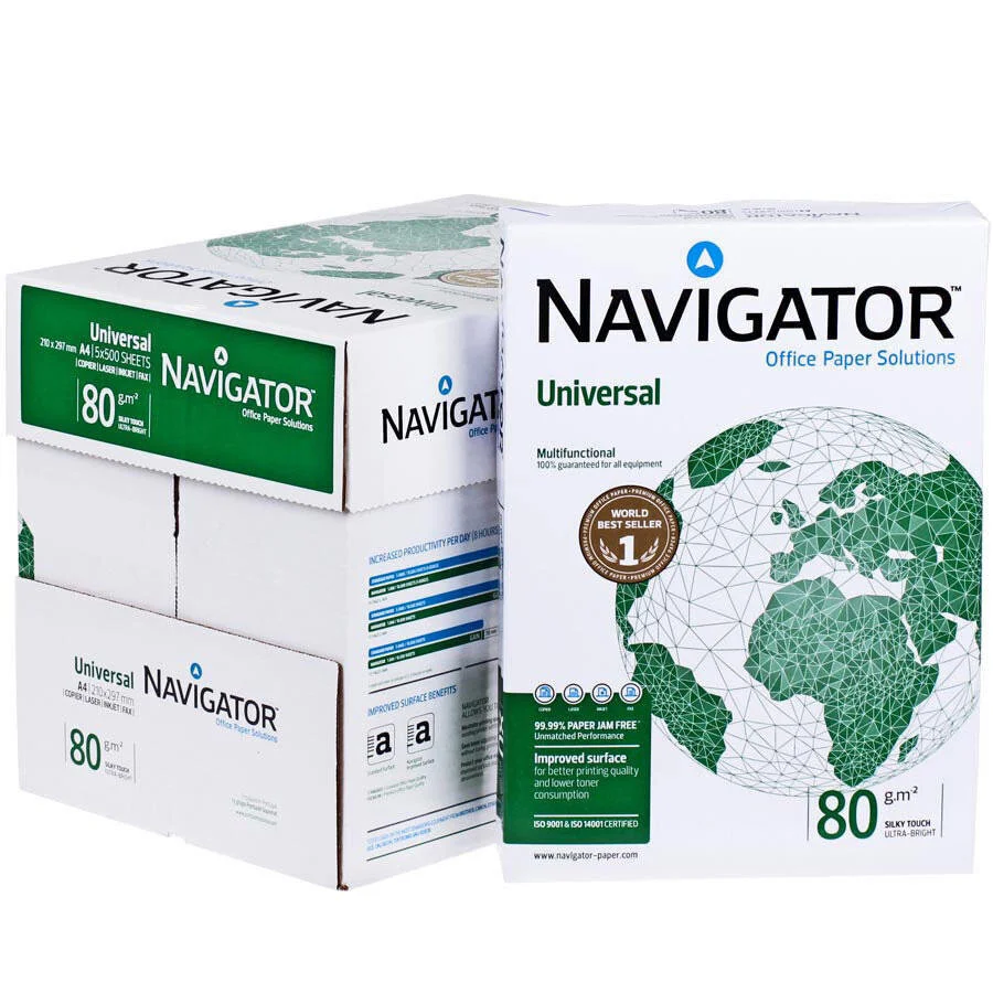 NAVİGATÖR - NAVİGATOR A4 FOTOKOPİ KAĞIDI 5′Lİ KOLİ