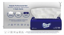 Selpak Prof. V Katlı Havlu 150x15 FSC (7907035)