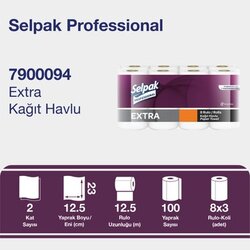 Selpak Professional Extra Havlu- 8x3 (7906608)