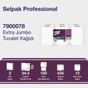  - Selpak Professional Extra Jumbo Tk-150 Mt 12'li (7906601)
