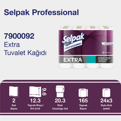 Selpak Professional Extra Tuvalet Kağıdı - 24x3 (7906619)