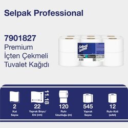 Selpak Professional İçten Çek T.K-120 Mt 12'li (7906629)