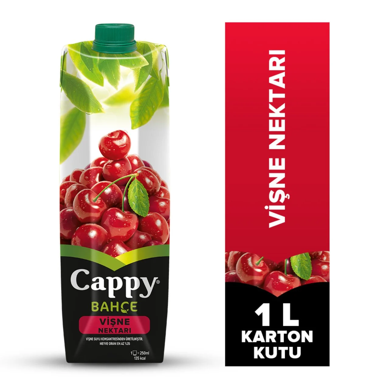 COCA COLA - CAPPY TETRAPAK 1 LT VİŞNE 12 Lİ KOLİ