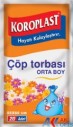 KOROZO - KOROPLAST ORTA BOY 55*60 ÇÖP TORBASI 20 Lİ PAKET